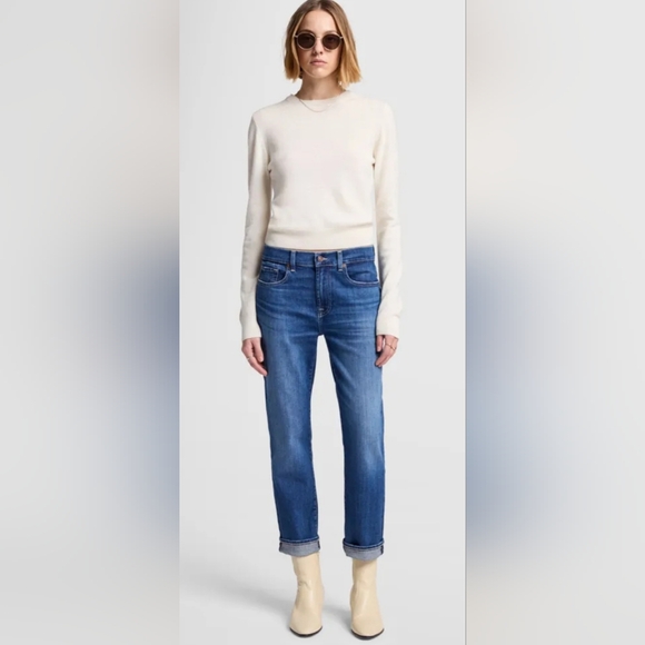 7 for all Mankind the relaxed skinny size 26 - Picture 1 of 6